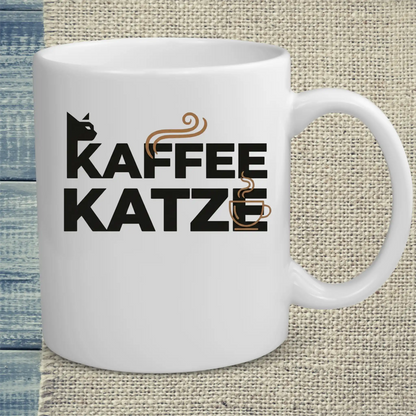 Tasse 325ml - Kaffee - Katze - Katze & Kaffee