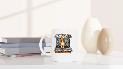 Tasse 325ml - Kamera an - Katze