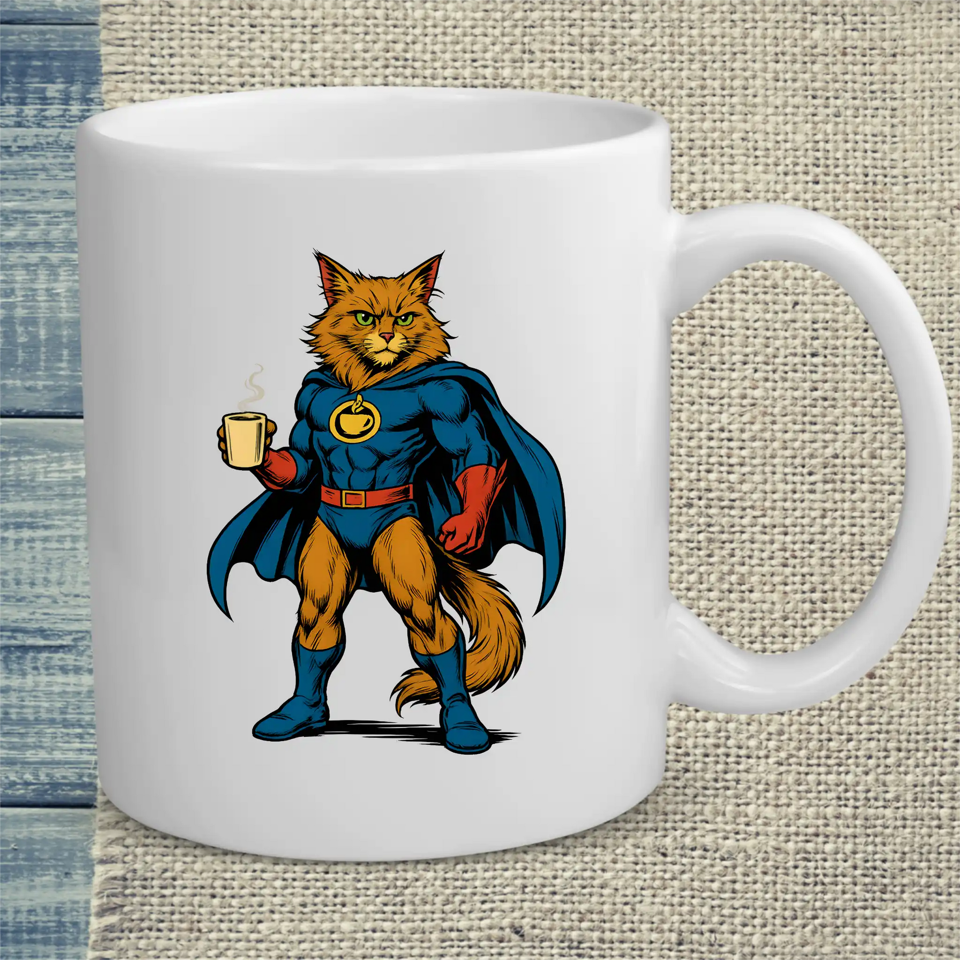 Tasse 325ml - Kapt’n Koffein - Superpfoten - Superpfoten