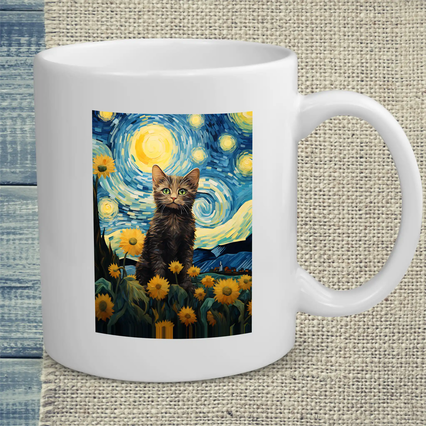 Tasse 325ml - Katze Gogh - Katze