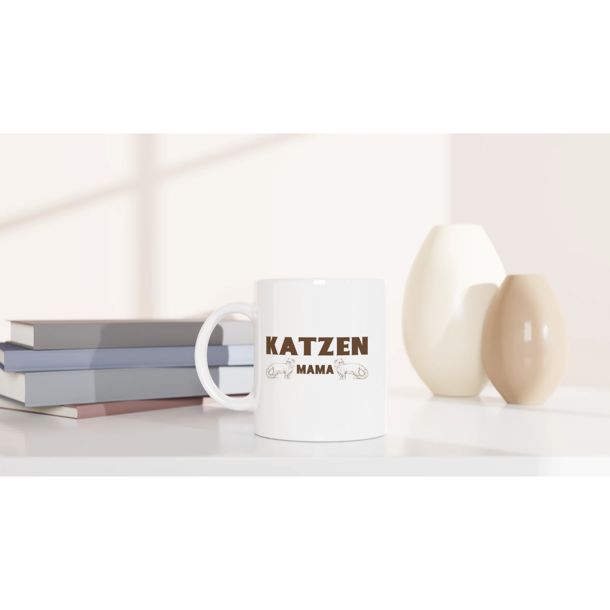 Tasse 325ml - Katzen Mama - Katze