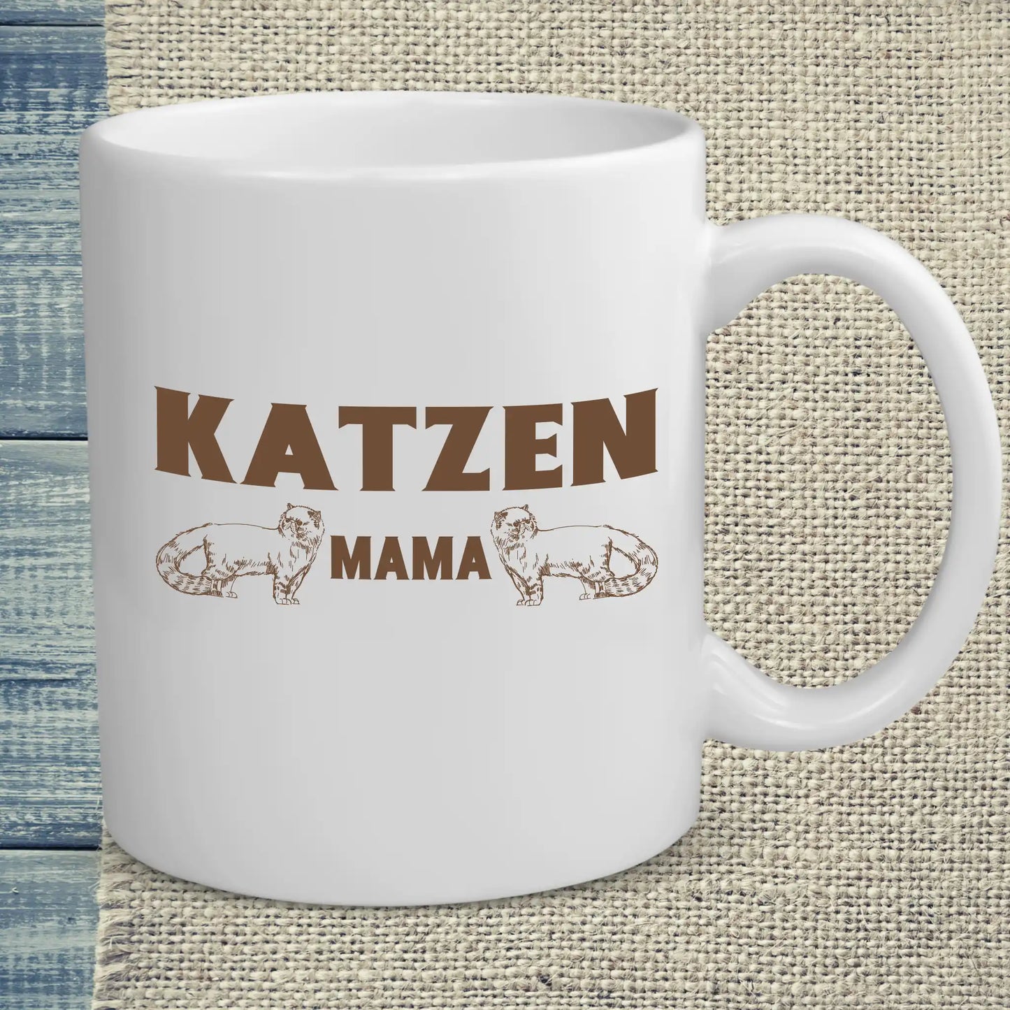 Tasse 325ml - Katzen Mama - Katze