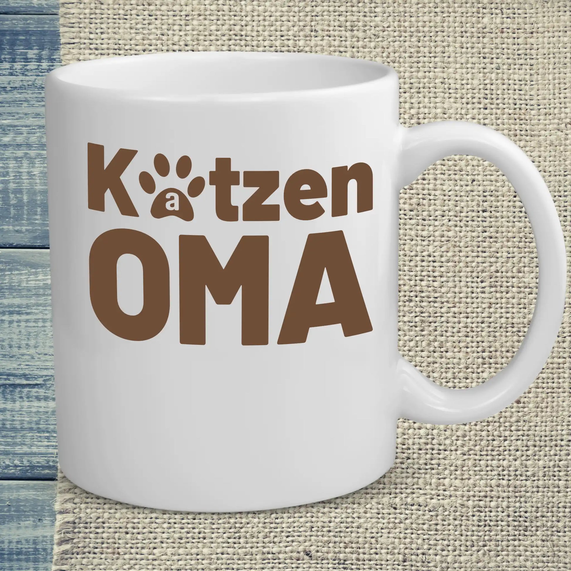 Tasse 325ml - Katzen Oma - Katze