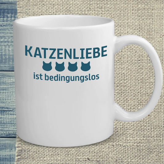 Tasse 325ml - Katzenliebe - Katze