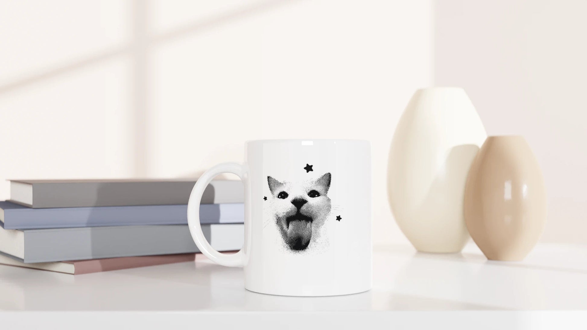 Tasse 325ml - Katzenzunge - Katze