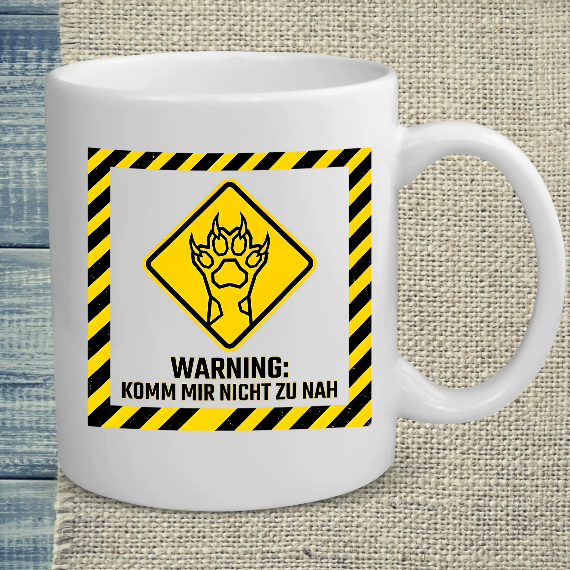 Tasse 325ml - Komm mir nicht zu nah - Katze