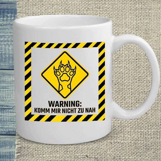 Tasse 325ml - Komm mir nicht zu nah - Katze