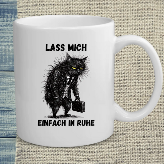 Tasse 325ml - Lass mich einfach in Ruhe - Katze