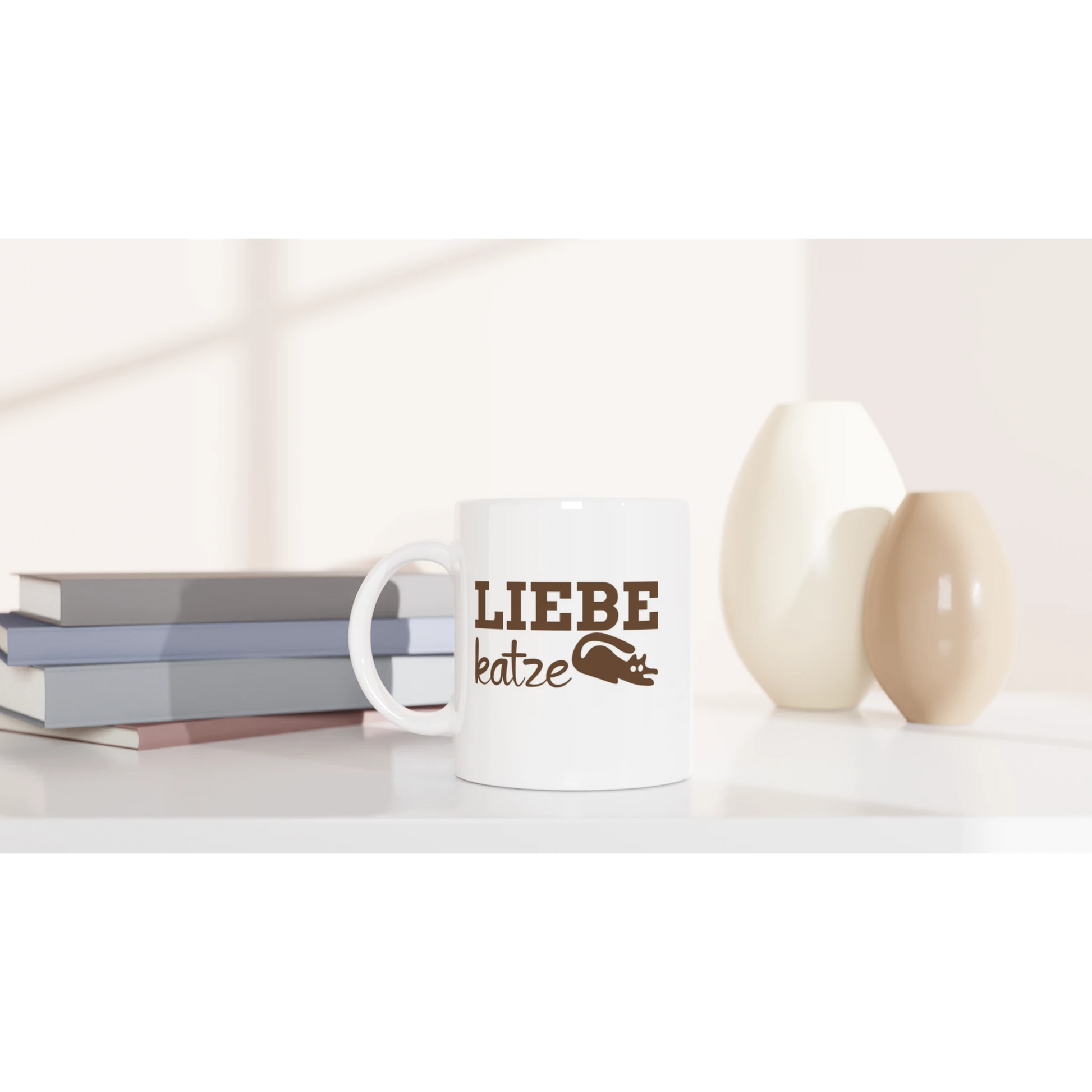 Tasse 325ml - Liebe Katze - Katze