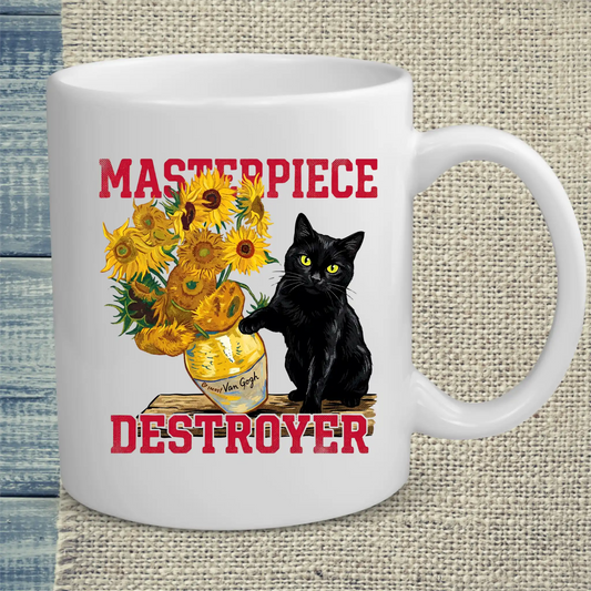 Tasse 325ml - Masterpiece Destroyer - Katze