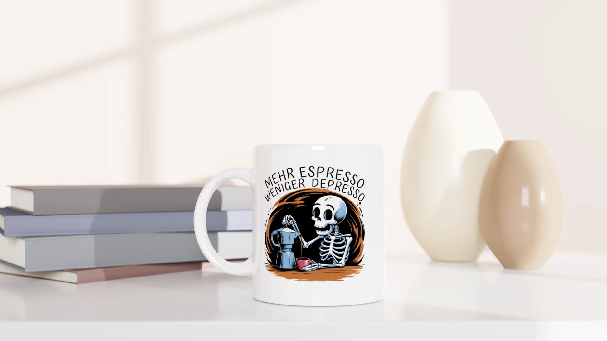 Tasse 325ml - Mehr Espresso Weniger Depresso - Kaffee