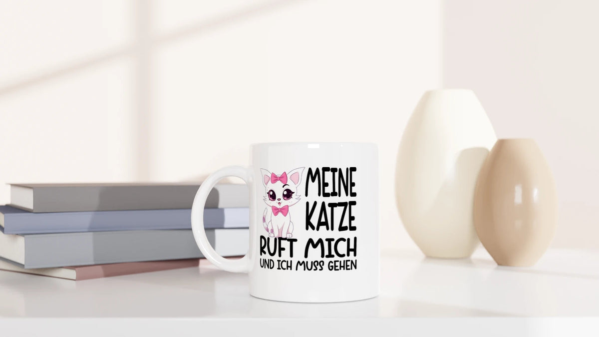 Tasse 325ml - Meine Katze ruft - Katze