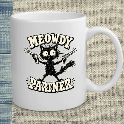 Tasse 325ml - Meowdy Partner - Katze