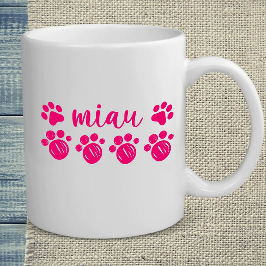 Tasse 325ml - Miau - Katze