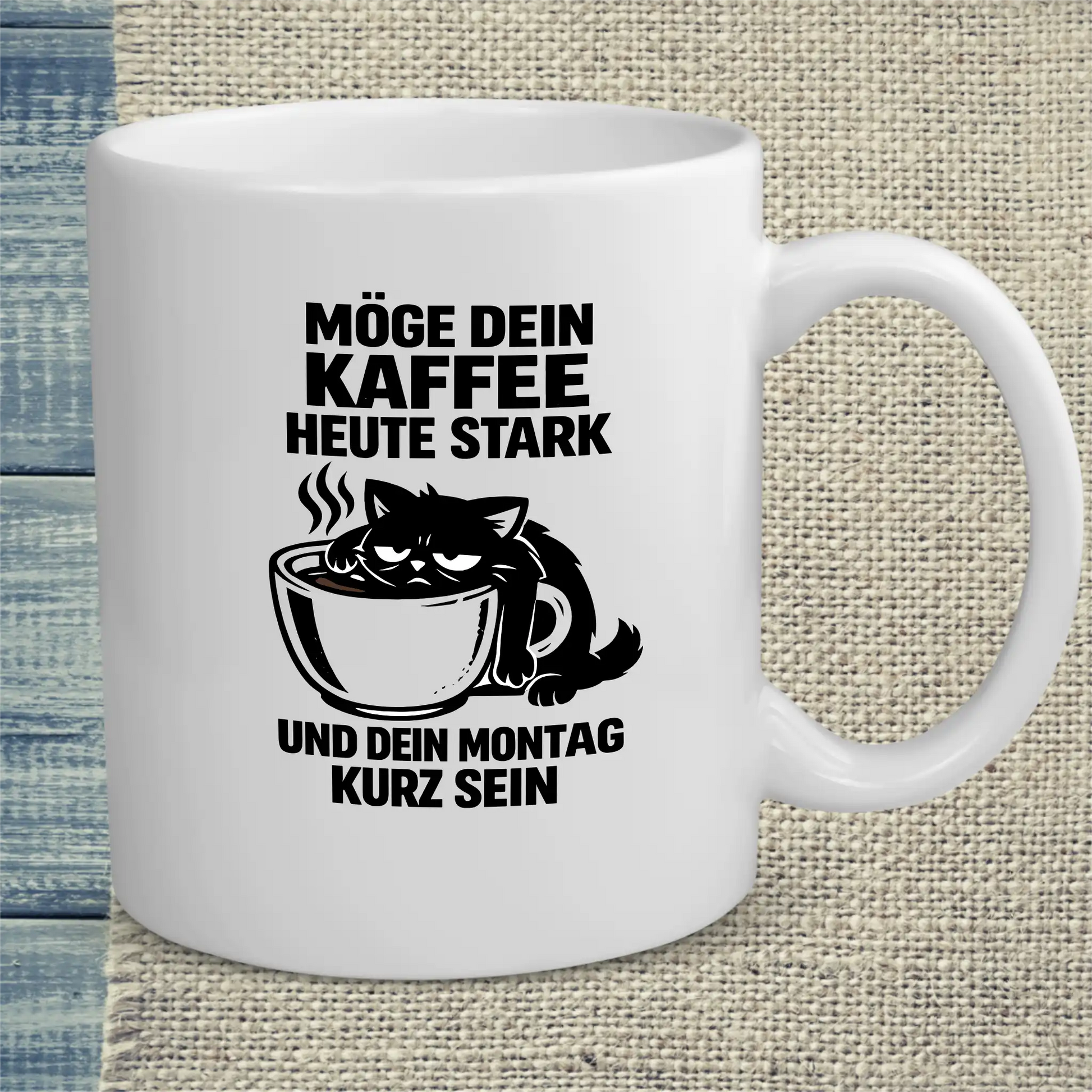 Tasse 325ml - MÖGE DEIN KAFFEE - Katze & Kaffee