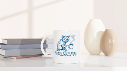 Tasse 325ml - Morgenmuffel - Katze & Kaffee