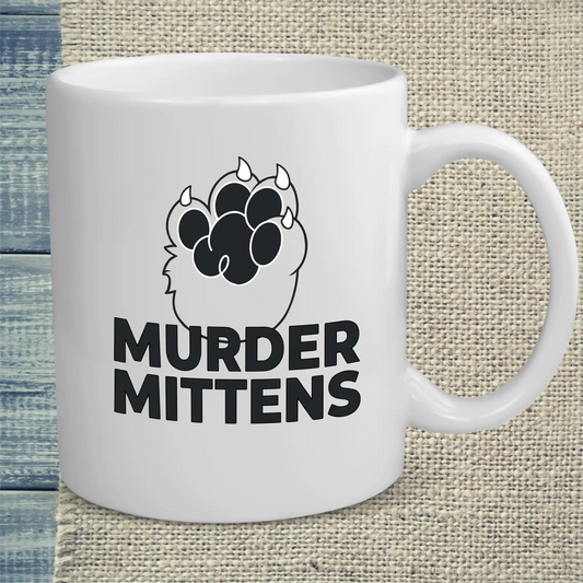 Tasse 325ml - Murder Mittens - Katze