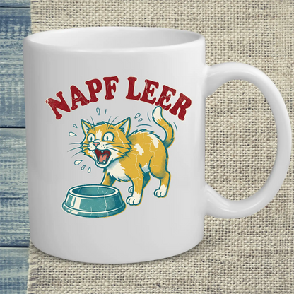 Tasse 325ml - Napf leer - Katze