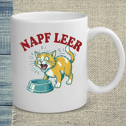 Tasse 325ml - Napf leer - Katze