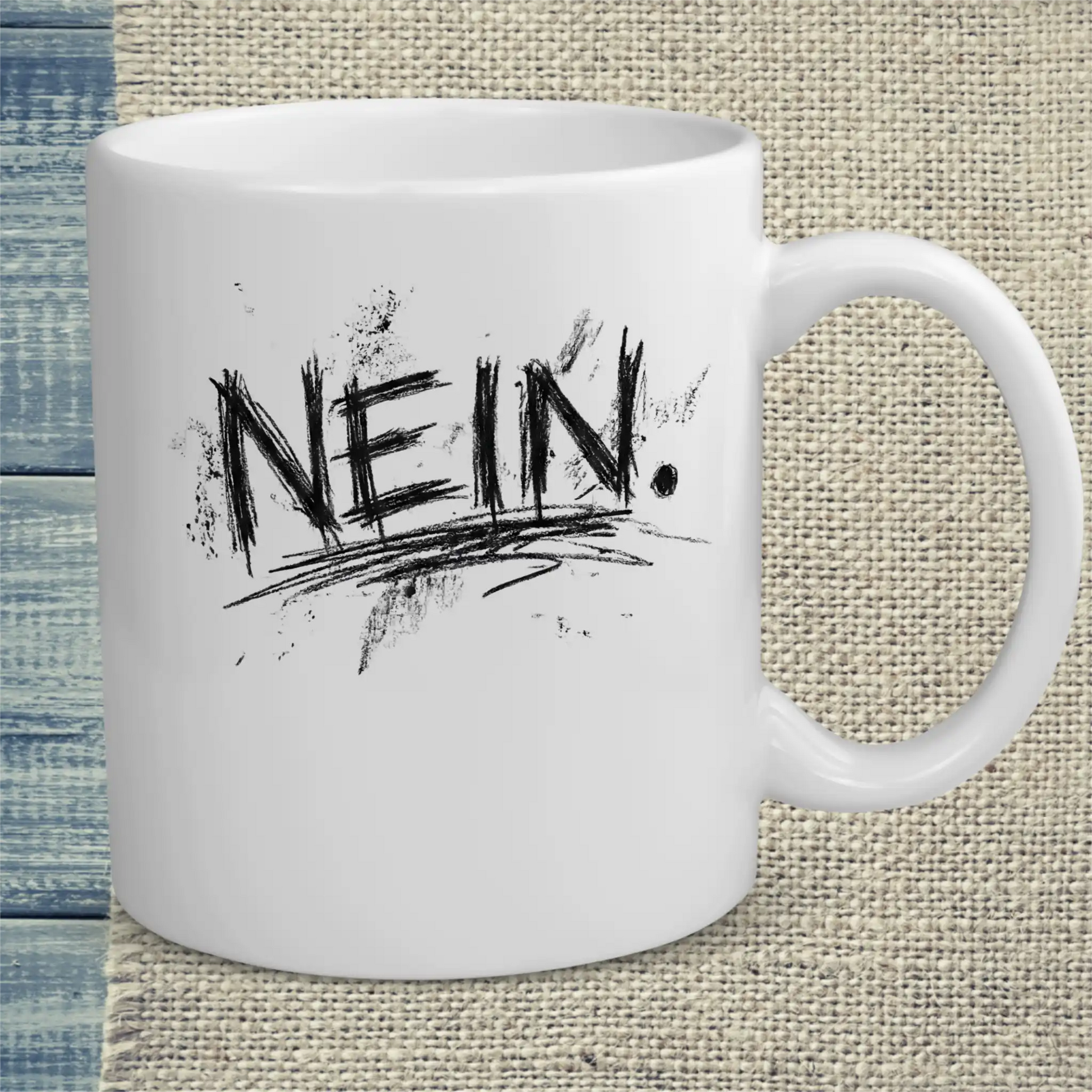 Tasse 325ml - NEIN - Katze & Kaffee