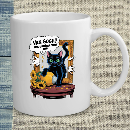 Tasse 325ml - Nie gehört - Katze