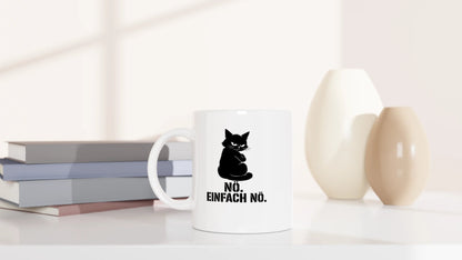 Tasse 325ml - Nö. Einfach Nö. - Katze
