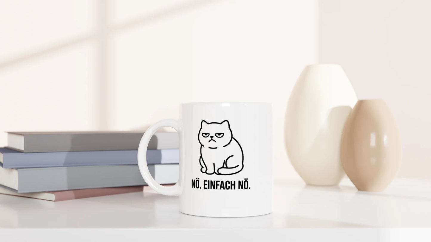 Tasse 325ml - Nö. Einfach Nö. - Katze