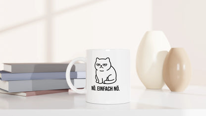 Tasse 325ml - Nö. Einfach Nö. - Katze