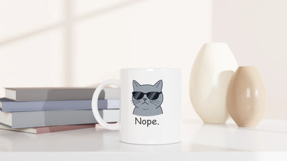 Tasse 325ml - nope. - Katze