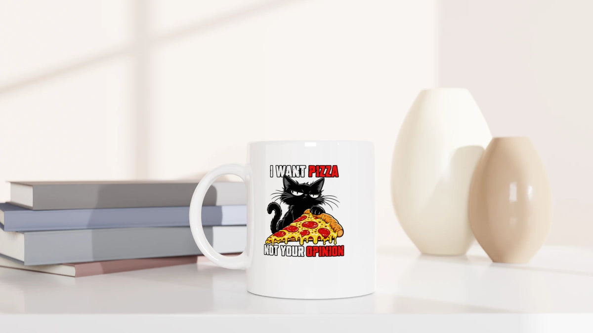 Tasse 325ml - Not your opinion - Katze