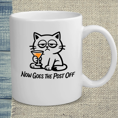 Tasse 325ml - now goes the post off - Katze