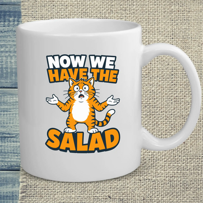 Tasse 325ml - Now we have the salad - Katze