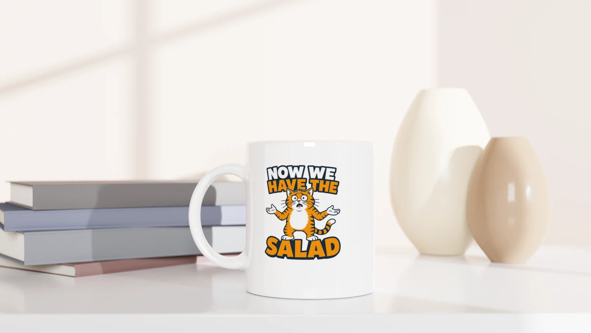 Tasse 325ml - Now we have the salad - Katze