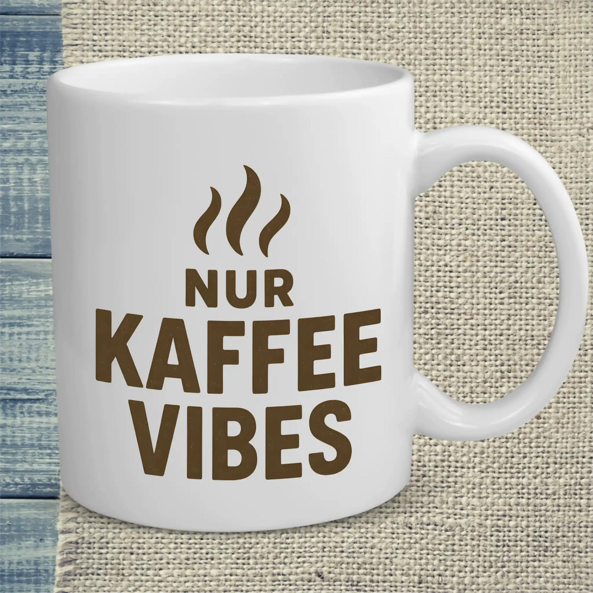 Tasse 325ml - Nur Kaffee Vibes - Kaffee