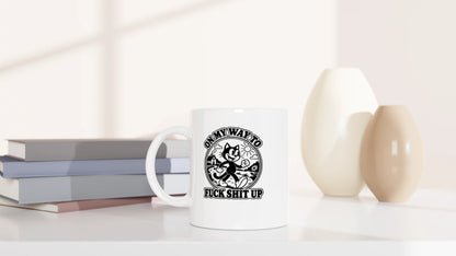 Tasse 325ml - On my Way - Katze