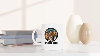 Tasse 325ml - Open the Door - Katze
