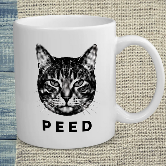 Tasse 325ml - Peed - Katze
