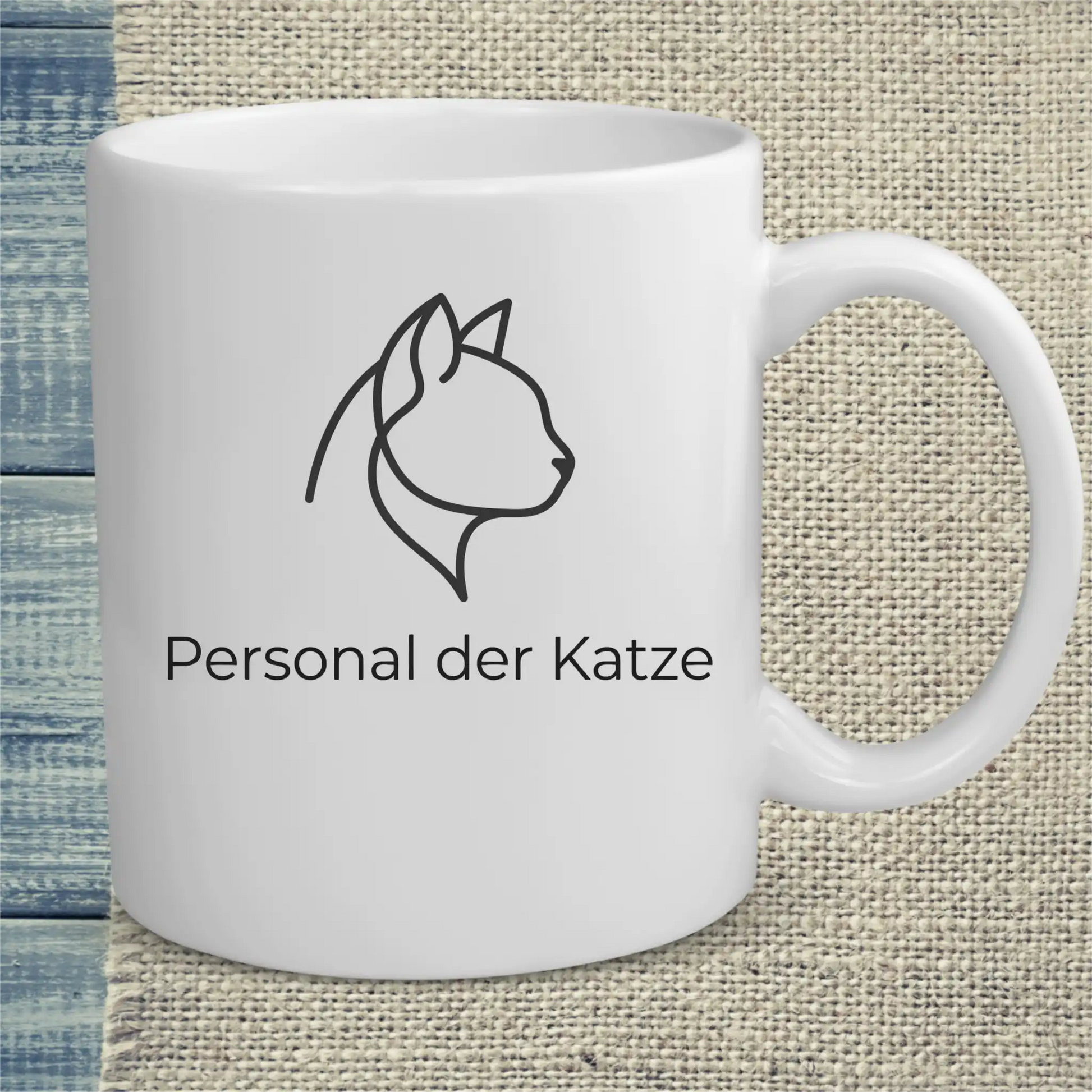 Tasse 325ml - Personal der Katze - Katze