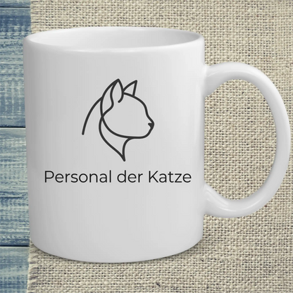 Tasse 325ml - Personal der Katze - Katze