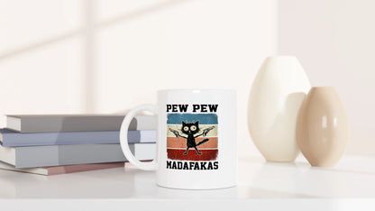 Tasse 325ml - Pew Pew Madafakas - Katze