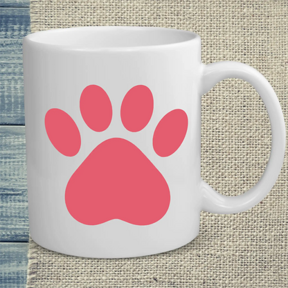 Tasse 325ml - Pfote - Katze