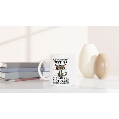 Tasse 325ml - Please Do Not Disturb - Katze