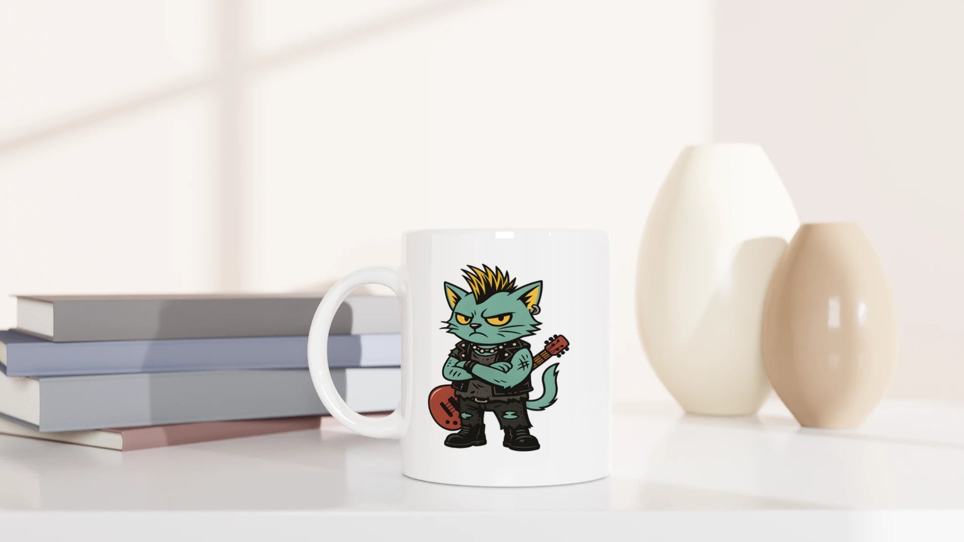Tasse 325ml - Punk Cat - Katze