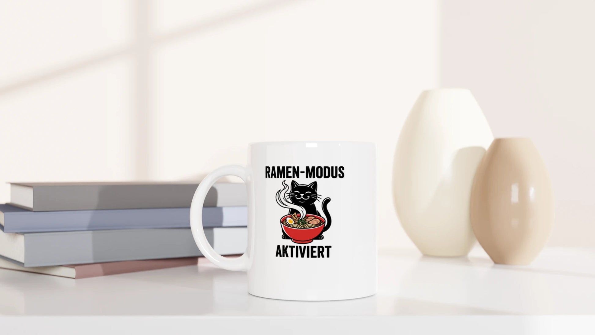 Tasse 325ml - Ramen-Modus - Katze