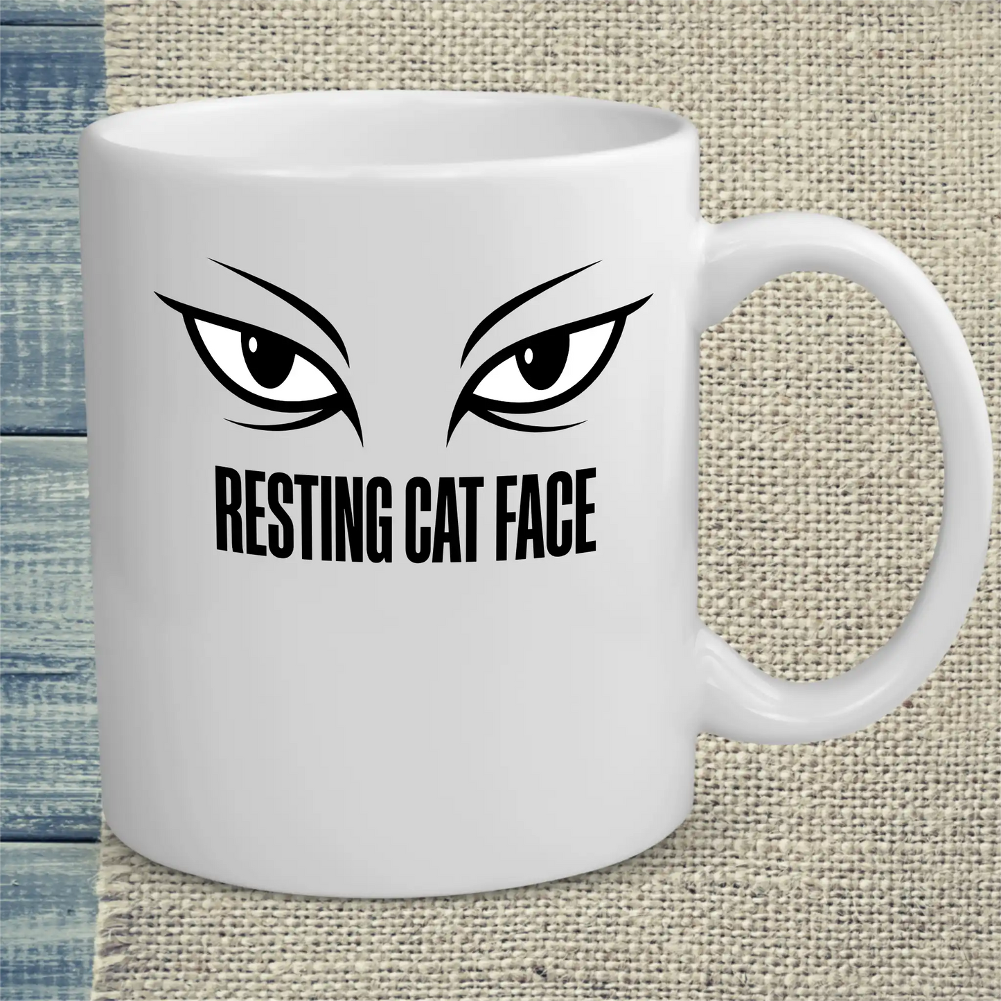 Tasse 325ml - Resting Cat Face - Katze