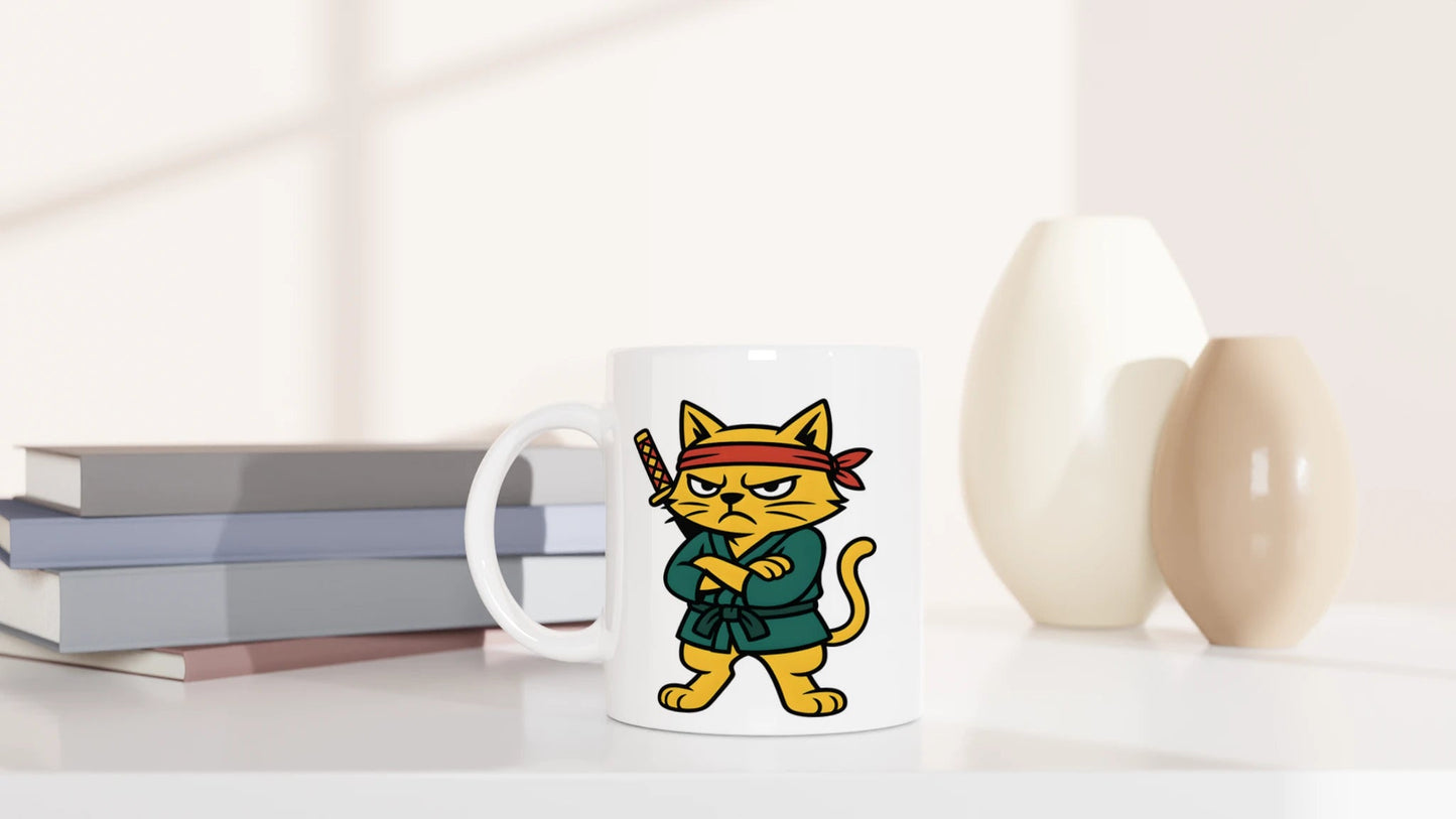 Tasse 325ml - Samurai Cat - Katze