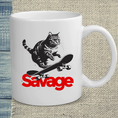 Tasse 325ml - Savage - Katze