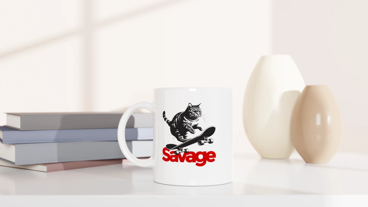 Tasse 325ml - Savage - Katze