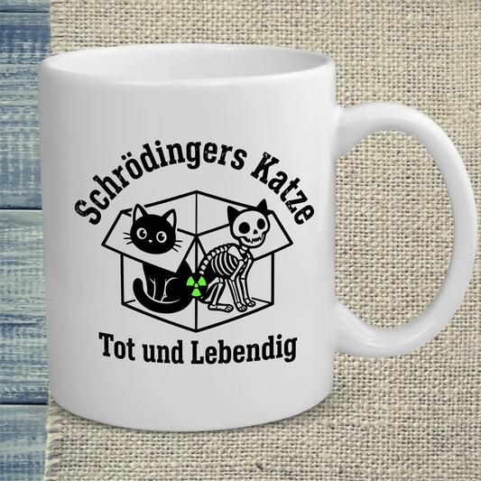 Tasse 325ml - Schrödingers Katze - Katze