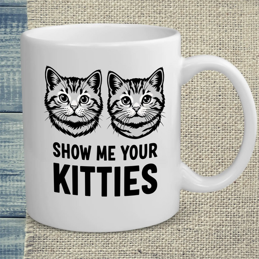Tasse 325ml - Show Me Your Kitties - Katze
